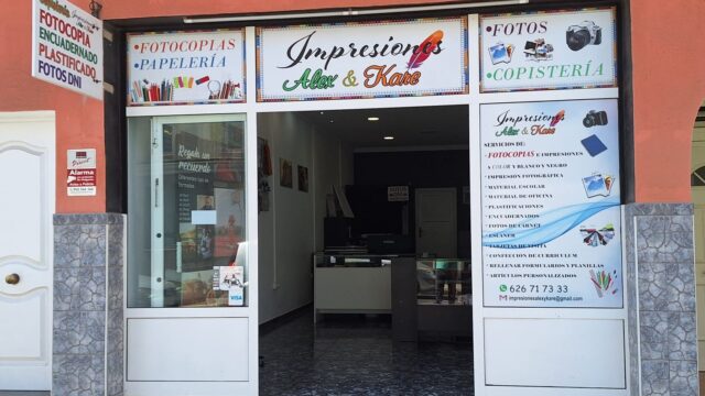 Copistería Impresiones Alex y Kare